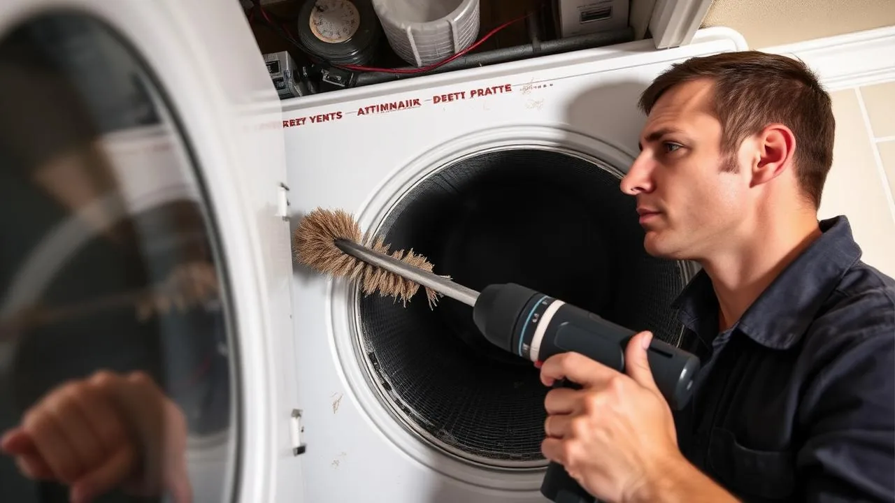 Dryer vent cleaning for Twin Cities homes and rentals.